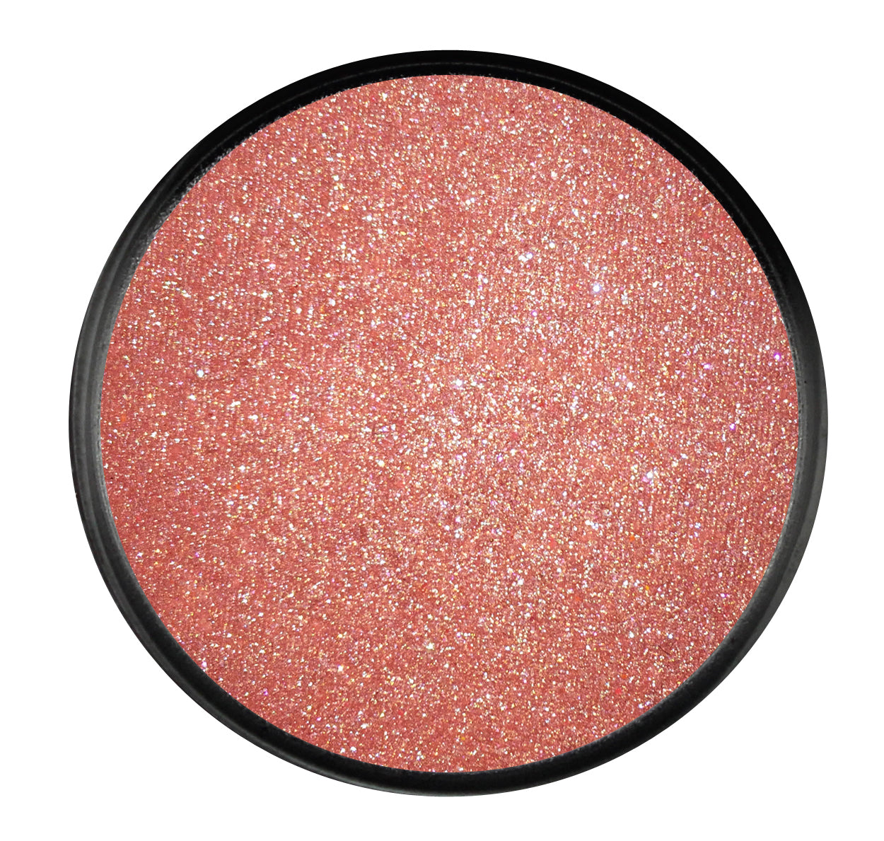 Sunlit Coral - Pressed Metallic Eyeshadow